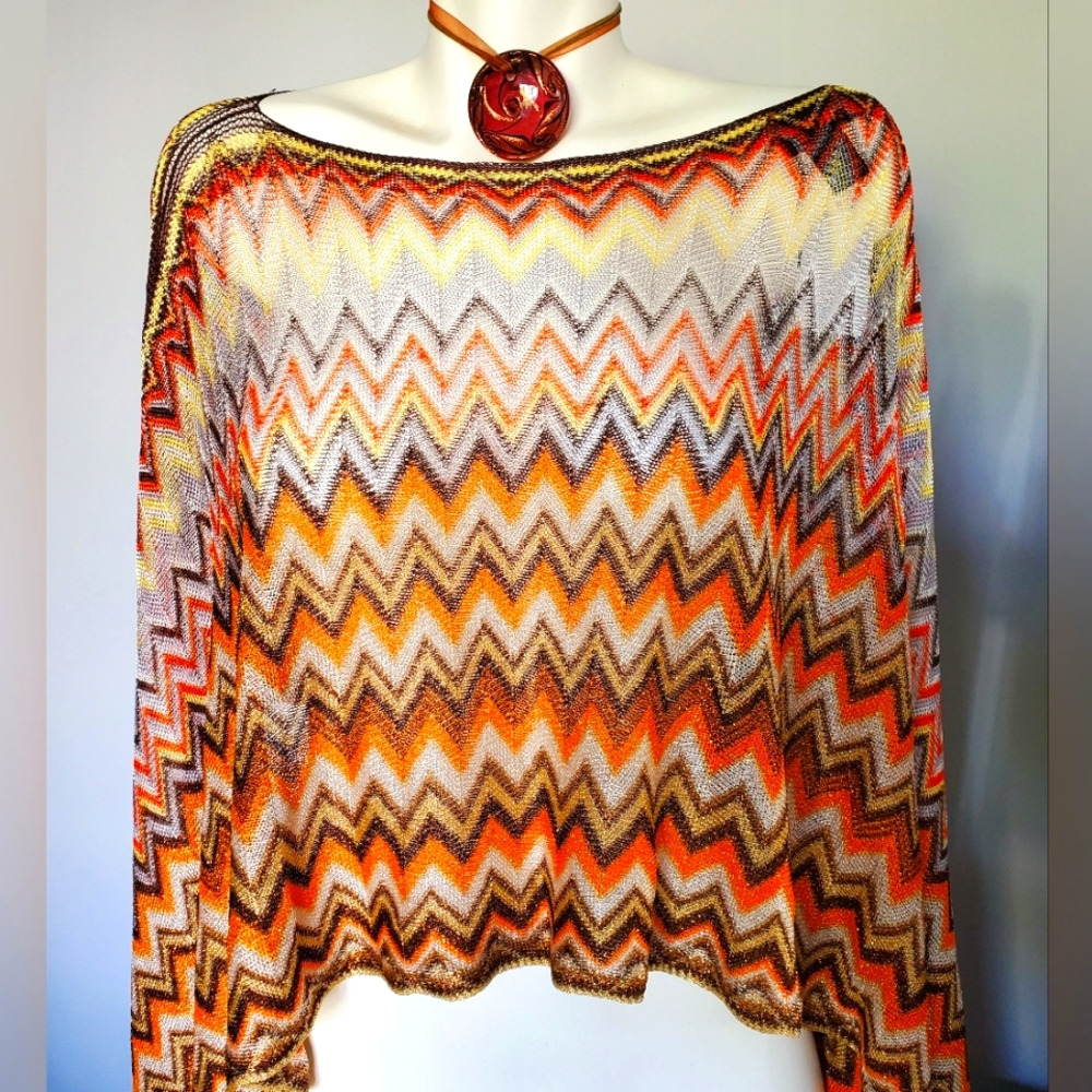 Missoni Fringe Capelett/Shawl